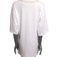 MOSCHINO COUTURE! - S2025 White Oversized Croissant T-Shirt Dress, Multiple Sizes Available