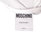 MOSCHINO COUTURE! - S2025 White Oversized Croissant T-Shirt Dress, Multiple Sizes Available