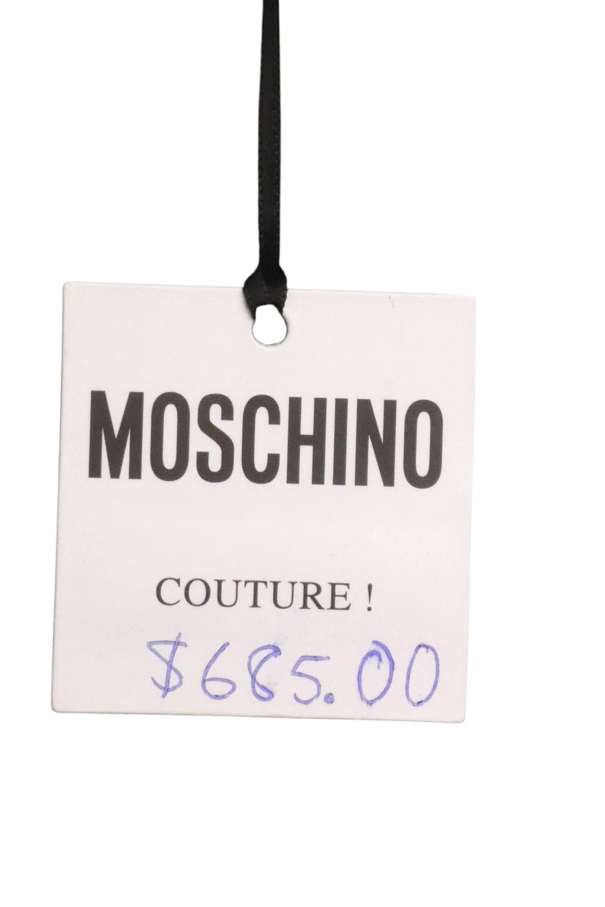 MOSCHINO COUTURE! - 2025 White Double Layer Tank, Multiple Sizes Available