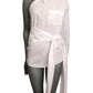 MOSCHINO COUTURE! - 2025 White One Shoulder Shirt, Multiple Items Available