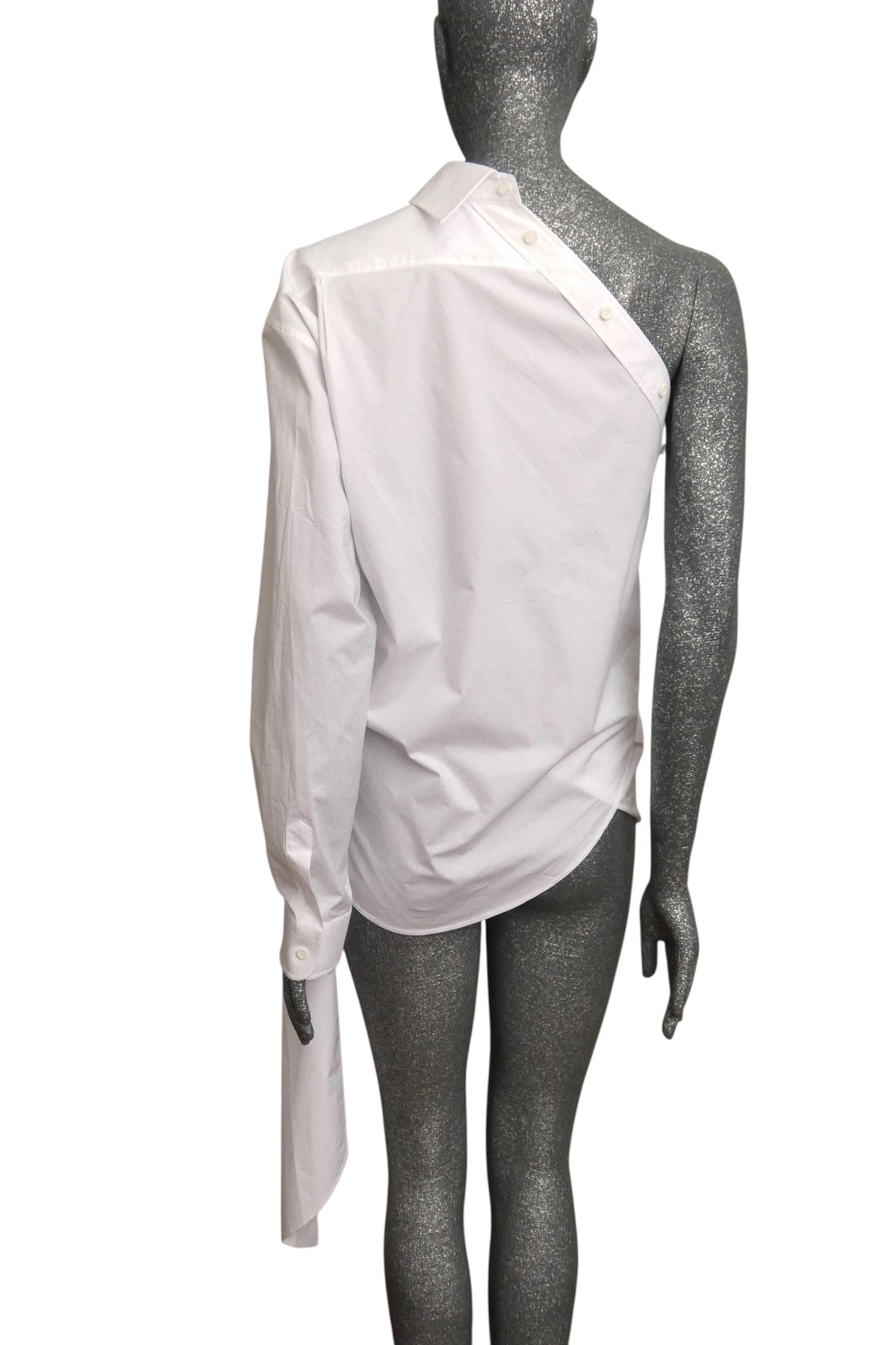 MOSCHINO COUTURE! - 2025 White One Shoulder Shirt, Multiple Items Available