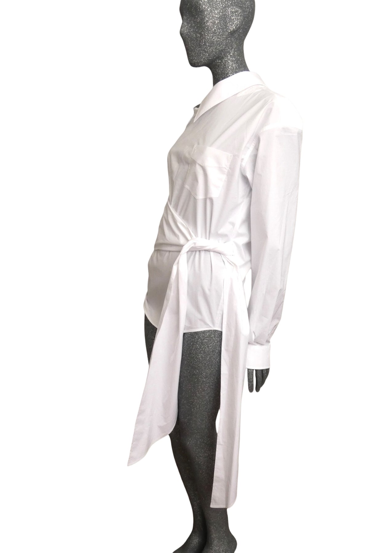 MOSCHINO COUTURE! - 2025 White One Shoulder Shirt, Multiple Items Available