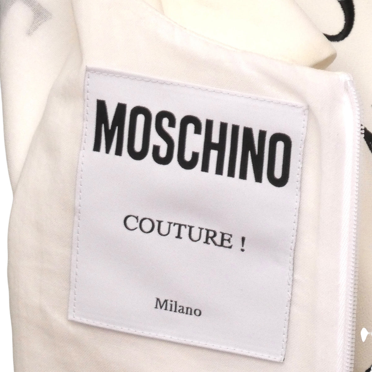 MOSCHINO COUTURE! - 2025 White Tubino Shift Dress, Multiple Sizes Available