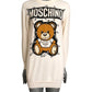 MOSCHINO COUTURE! - 2018 Safety Pin Teddy Sweater Dress, Size-4