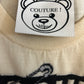 MOSCHINO COUTURE! - 2018 Safety Pin Teddy Sweater Dress, Size-4