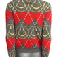 MOSCHINO COUTURE! - 2025 Wool Smiley Heart Sweater, Size-4