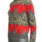 MOSCHINO COUTURE! - 2025 Wool Smiley Heart Sweater, Size-4