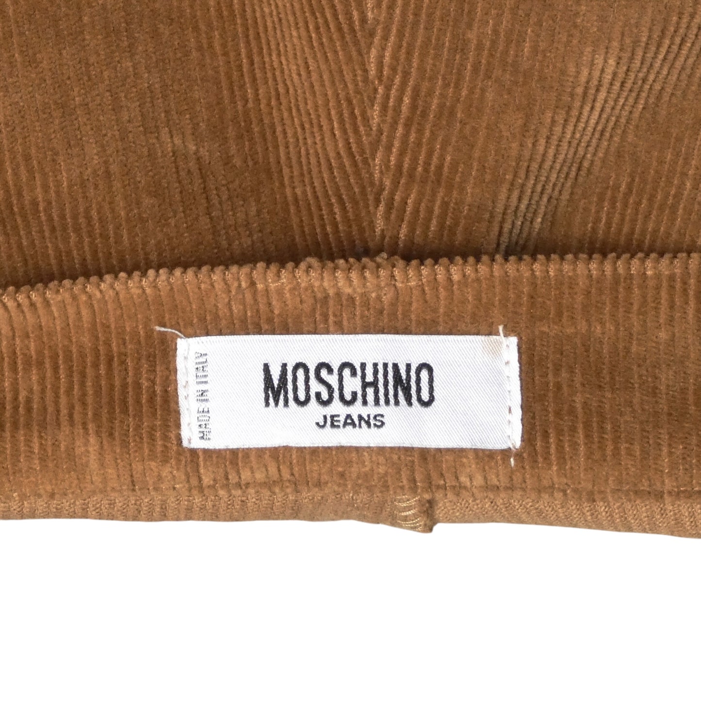 MOSCHINO JEANS - 1990s Fringed Corduroy Pants, Size 10