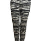 MOSCHINO JEANS - 1990s Graphic Print Knit Pants, Size 8