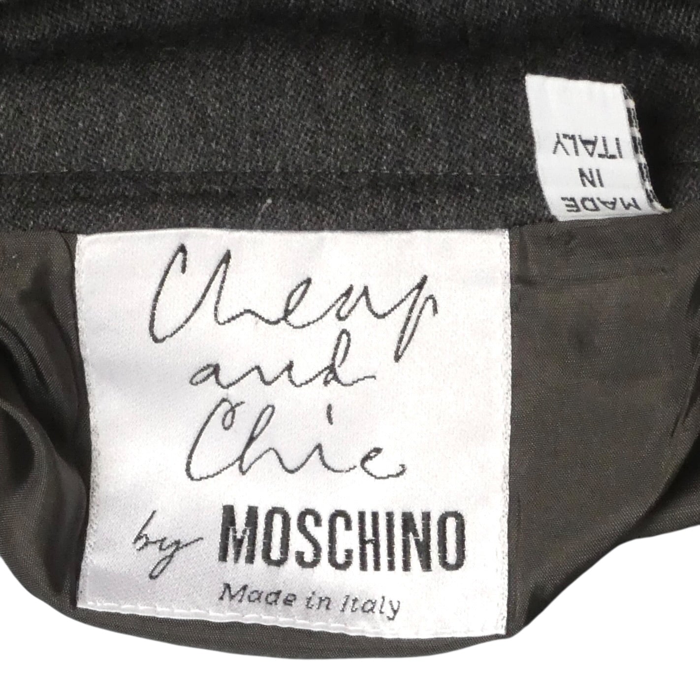 MOSCHINO JEANS - 1990s Wool Pencil Skirt, Size 8