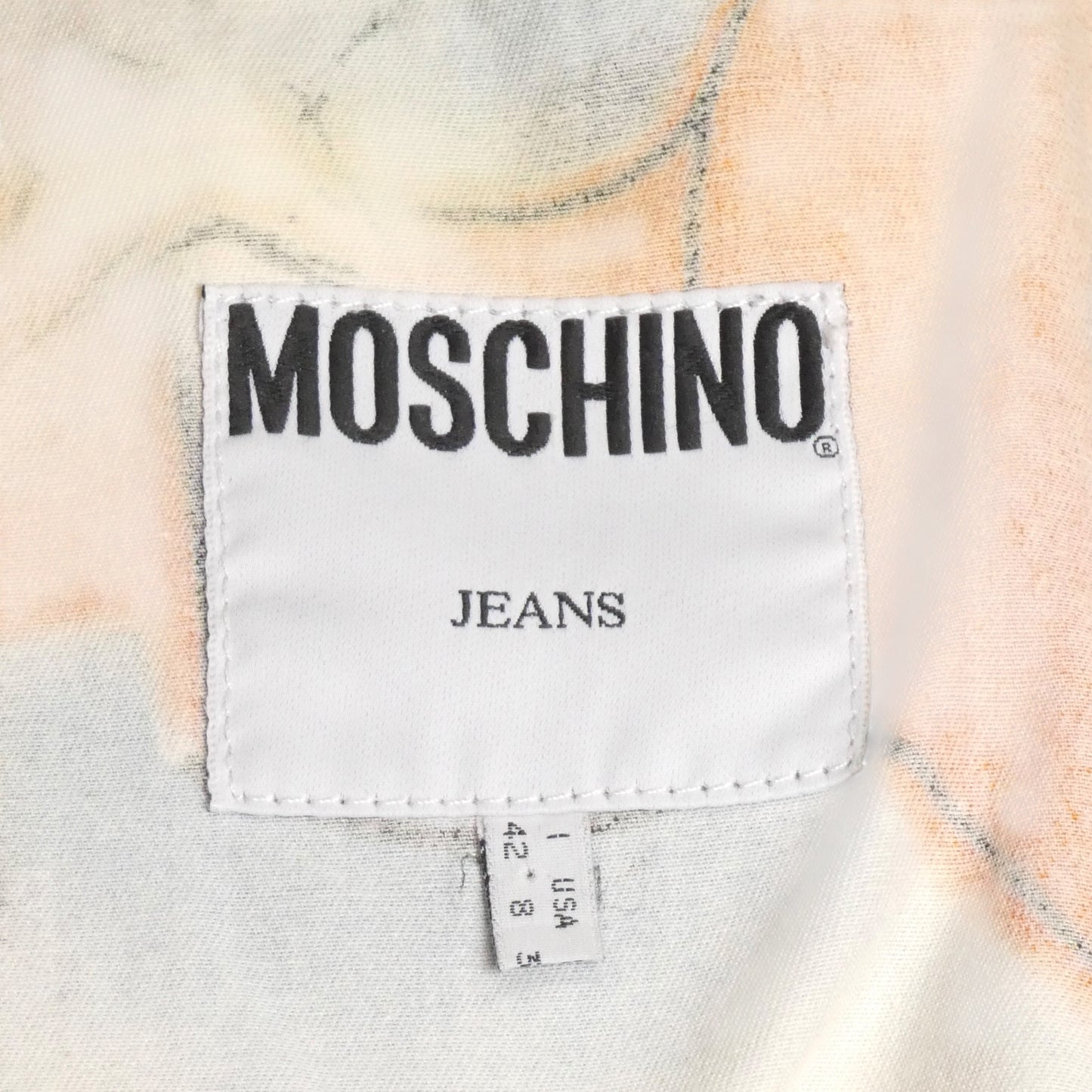 MOSCHINO JEANS - 1994 Graffiti Cotton Jacket, Size-8