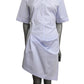 MOSCHINO JEANS - 2025 Blue & White Cotton Stripe Dress, Size-4