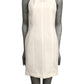 MOSCHINO JEANS - 2025 White Knit Shift Dress, Size-6