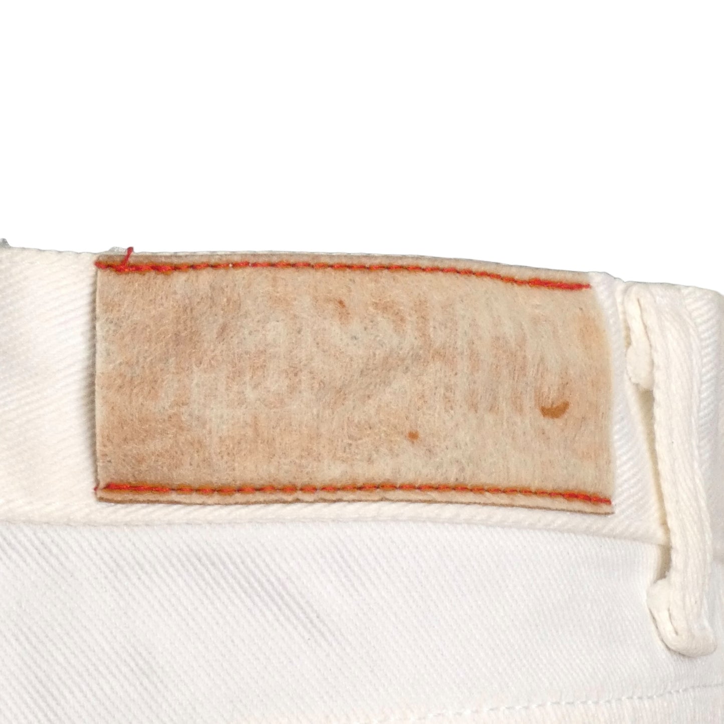 MOSCHINO JEANS - NWT c. 2000 Painted Denim Low-Rise Jeans, Size-W30