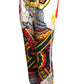 MOSCHINO JEANS - NWT c. 2000 Painted Denim Low-Rise Jeans, Size-W30