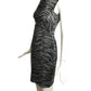 MOSCHINO JEANS - NWT 1990s Animal Print Velour Dress, Size 4