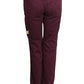 MOSCHINO JEANS - c. 2000 Appliqué Cotton Wide Leg Pants, Size-10