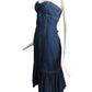 MOSCHINO - 1980s (late) Strapless Denim Dress, Size 6