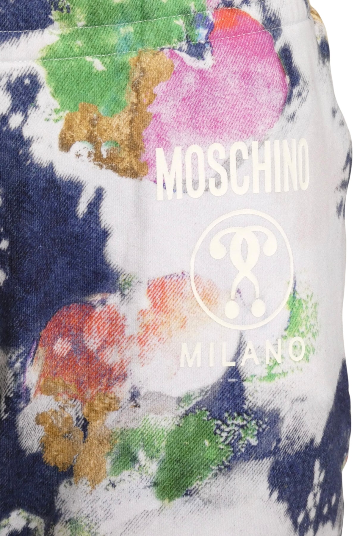MOSCHINO COUTURE! - 2020 Cotton Print Sweatpants, Size-6
