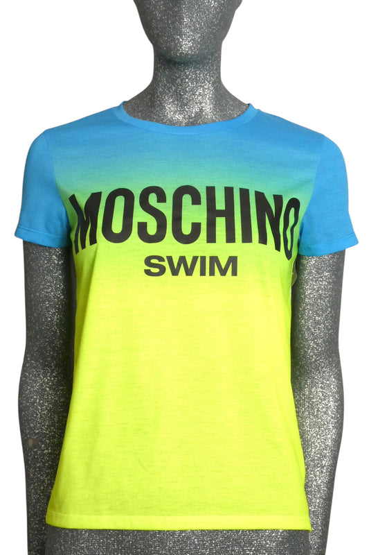 MOSCHINO - 2010s Ombre T-Shirt, Size XXS