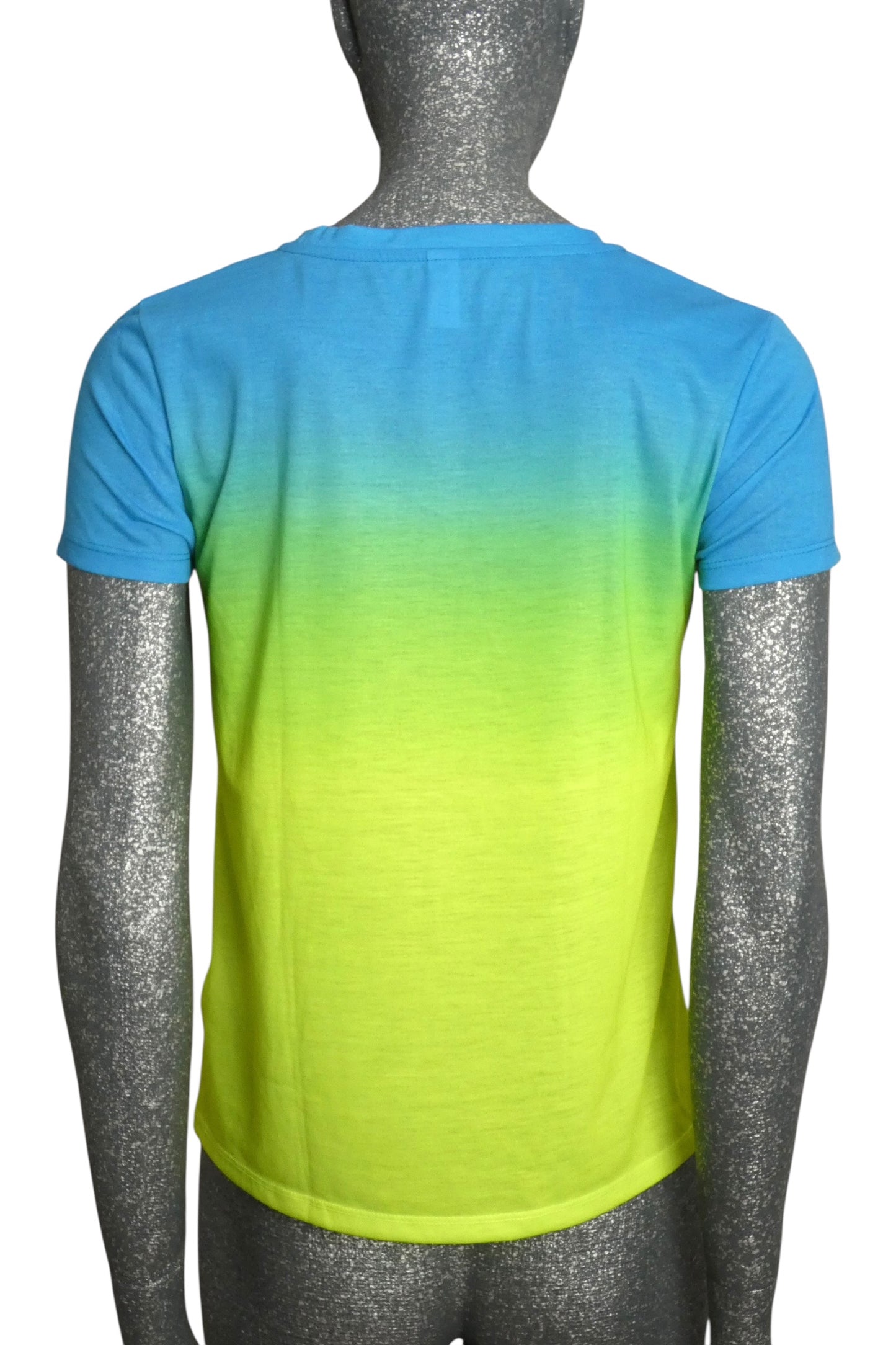 MOSCHINO - 2010s Ombre Swim T-Shirt, Size XXS
