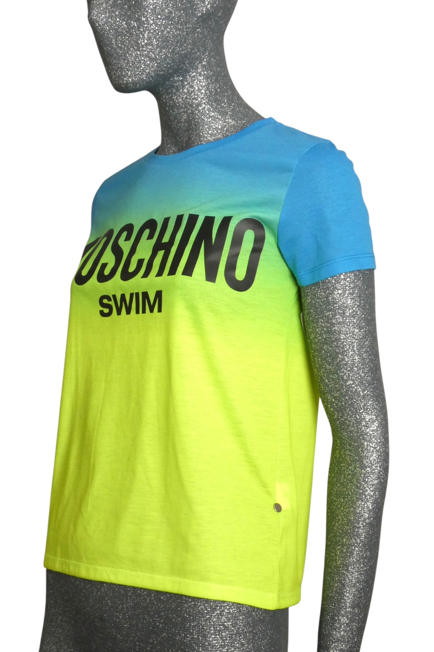 MOSCHINO - 2010s Ombre Swim T-Shirt, Size XXS