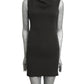 MOSCHINO CHEAP & CHIC - 1990s Reverse Tuxedo Dress, Size-4