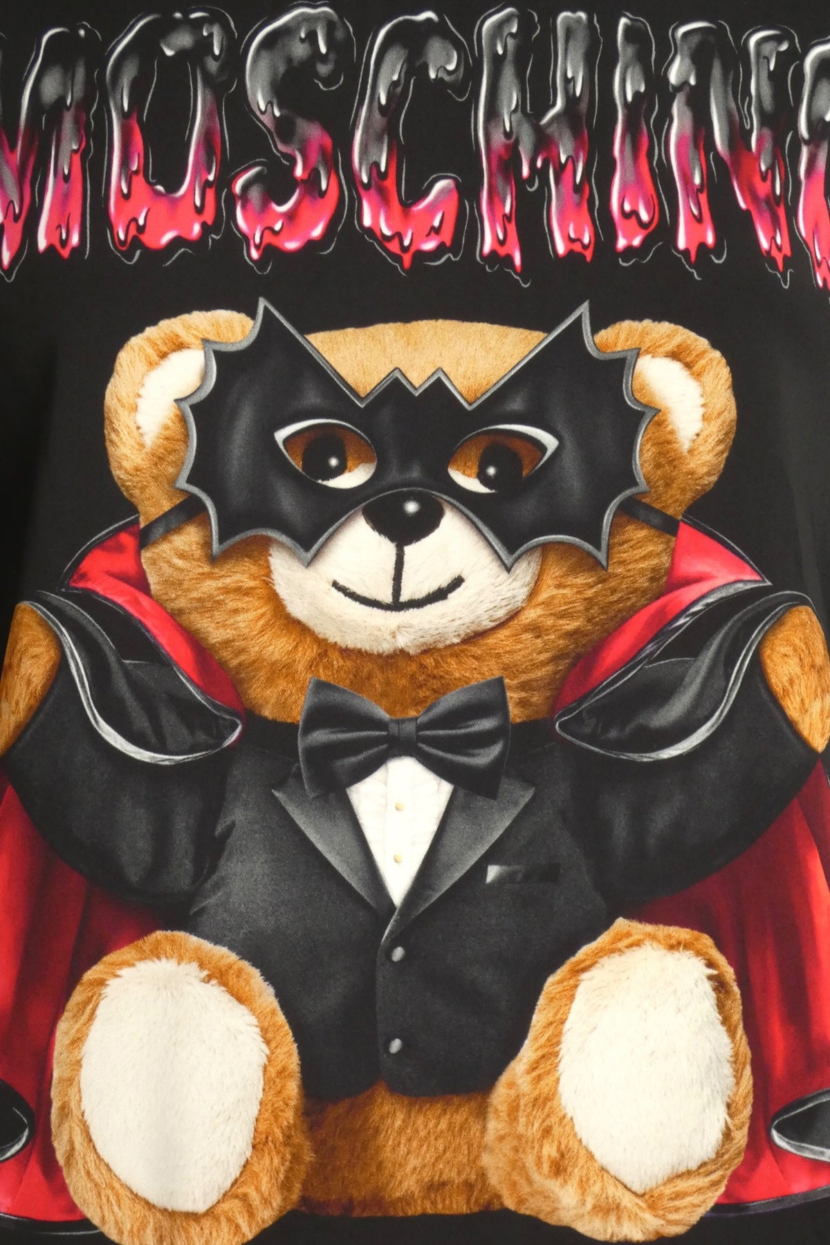 MOSCHINO COUTURE! - 2020 Black Vampire Bear Dress, Size-6