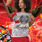MOSCHINO x BUDWEISER- 2019 Print Rayon Dress, Size 6