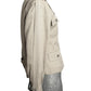 NINA RICCI - 1980s Silver Chevron Blazer, Size-10