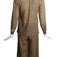OSCAR DE LA RENTA - 1970 Wool Blouse & Bermuda Shorts Ensemble Size-2