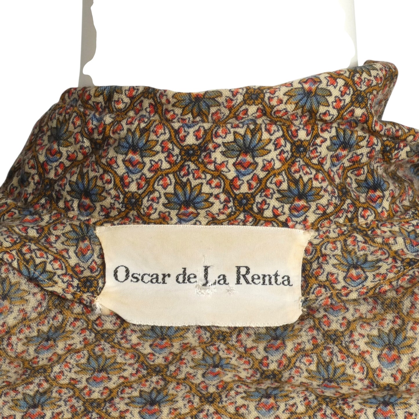 OSCAR DE LA RENTA - 1970 Wool Blouse & Bermuda Shorts Ensemble Size-2