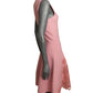 OSCAR DE LA RENTA-2023 Knit Appliqué Dress, Size-Small