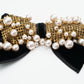 PHILOSOPHY DI LORENZO SERAFINI- 2023 Velvet & Mesh Statement Brooch