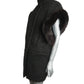 PIERRE CARDIN - 1994 Black Mohair & Fux Fur Coat, Size-8
