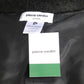 PIERRE CARDIN - 1994 Black Mohair & Fux Fur Coat, Size-8