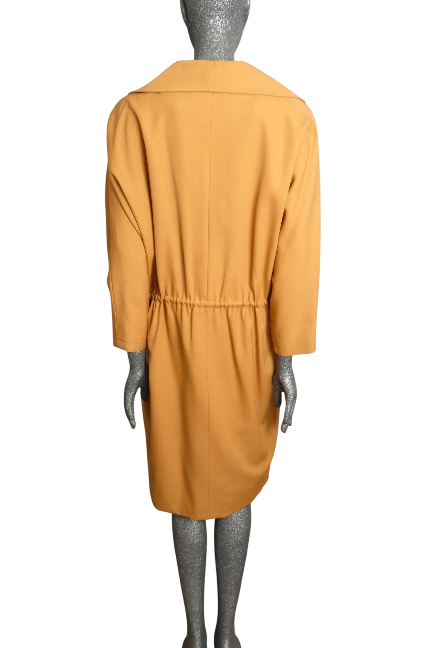 PIERRE CARDIN - 1987 Gabardine Sac Dress, Size-8