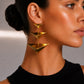 PIERRE CARDIN - 1988 Gold Drop Earring
