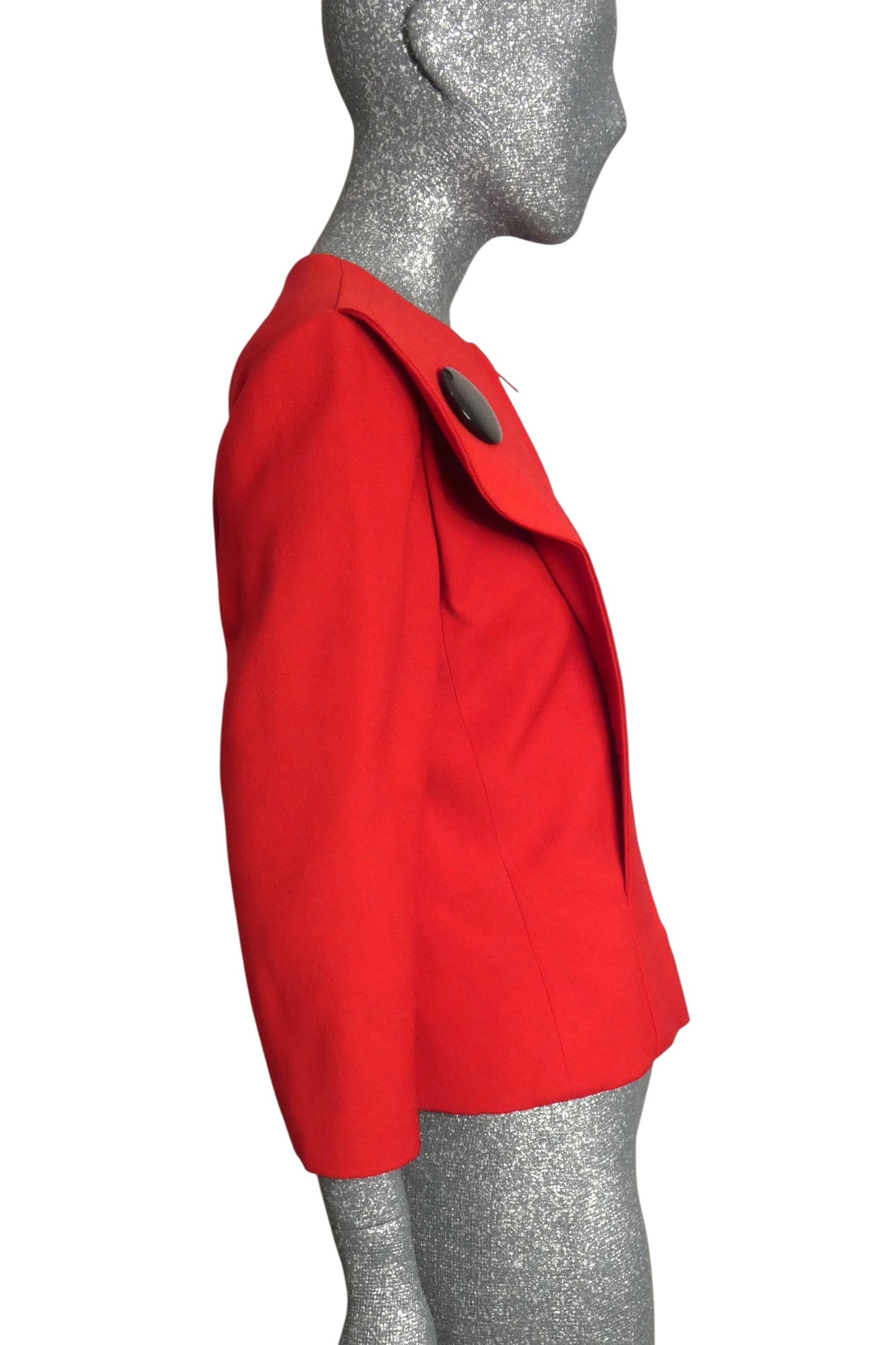 PIERRE CARDIN HAUTE COUTURE - 1993 Wool Crepe Jacket, Size-8