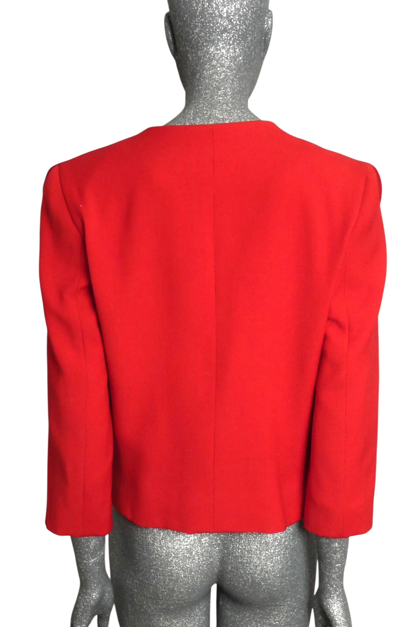 PIERRE CARDIN HAUTE COUTURE - 1993 Wool Crepe Jacket, Size-8