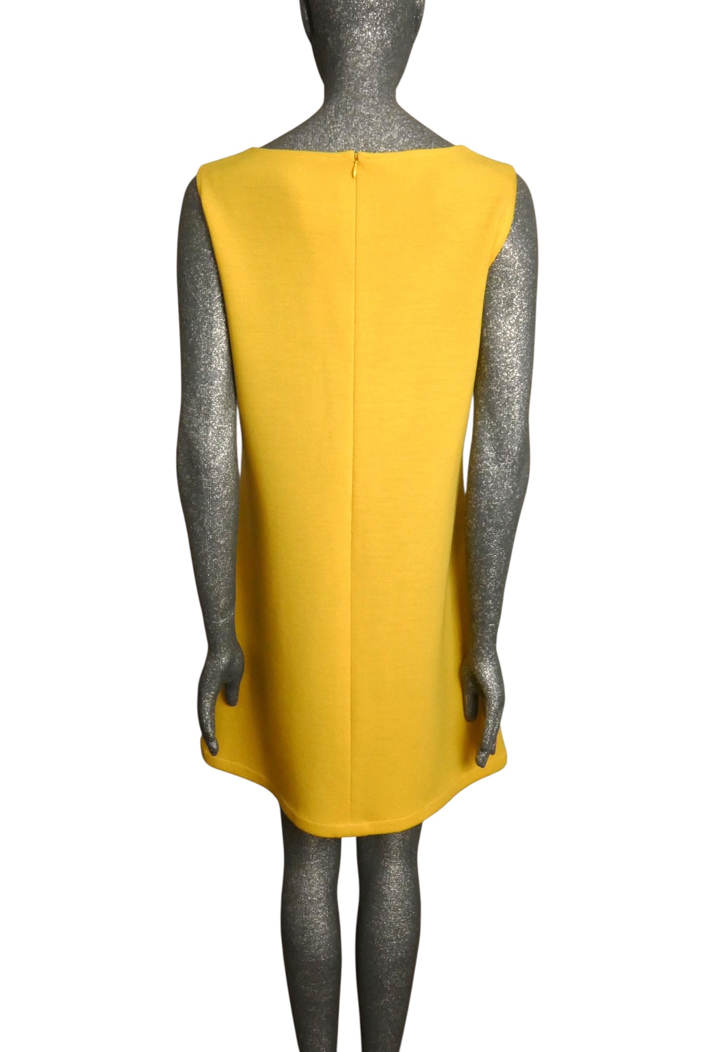 PIERRE CARDIN - 2003 Wool Knit Shift Dress, Size-6