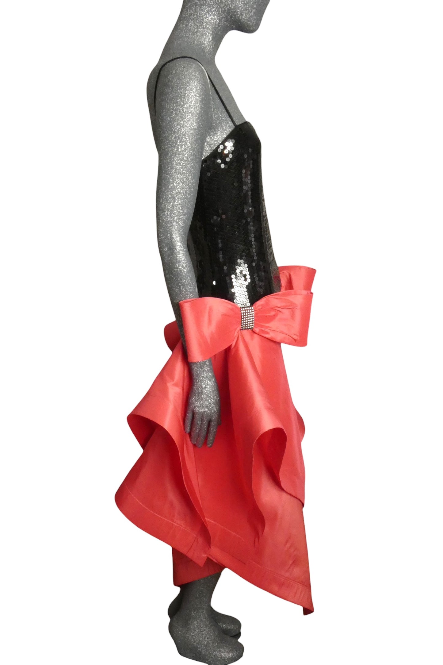 PIERRE CARDIN -  2005 Sequin & Taffeta Evening Gown, Size-4