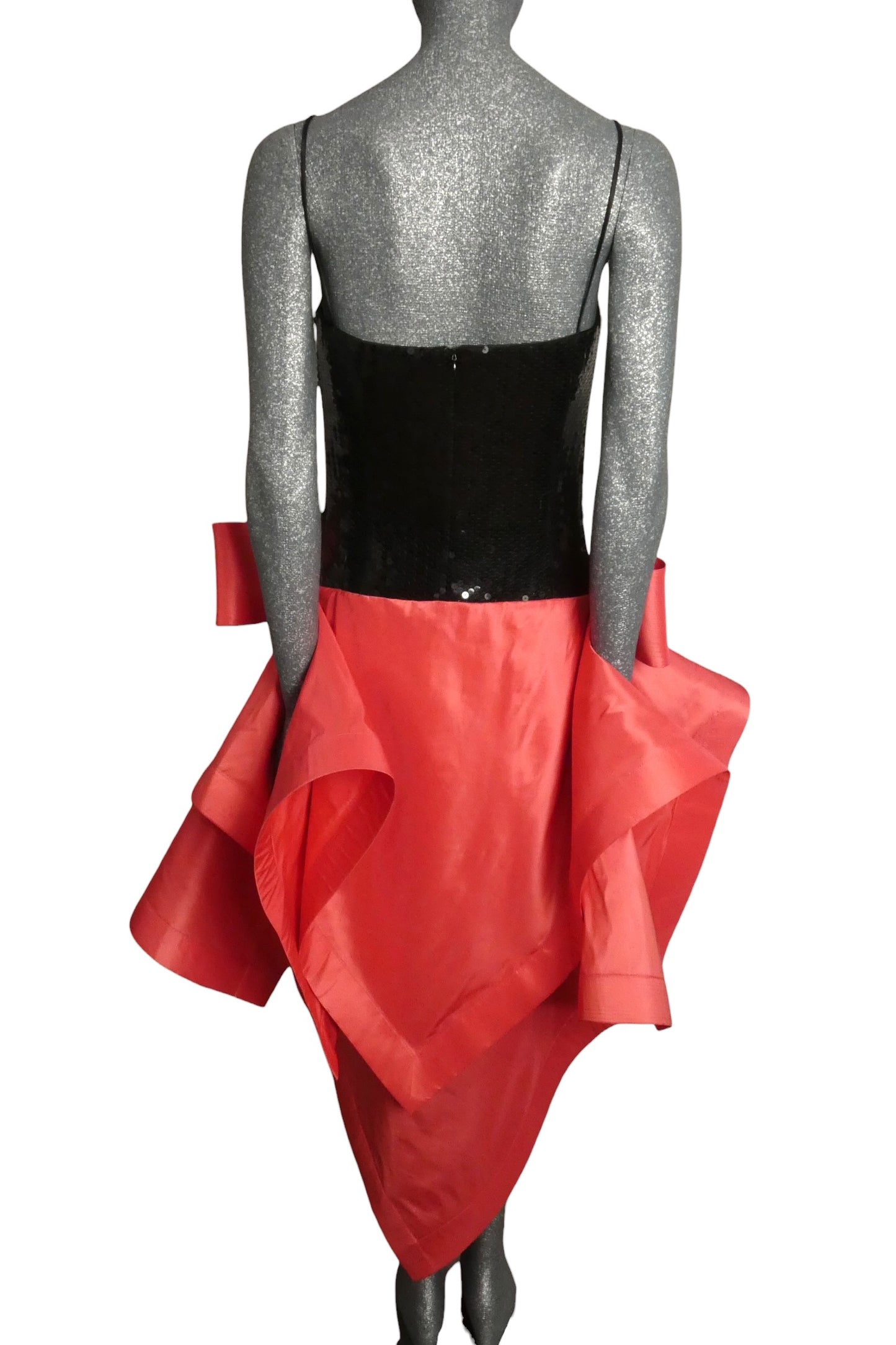 PIERRE CARDIN -  2005 Sequin & Taffeta Evening Gown, Size-4