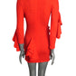 PIERRE CARDIN - 2009 Wool Knit Handkerchief Dress, Size-2