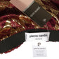 PIERRE CARDIN - 2009 Velvet & Feather Cocktail Dress, Size-6