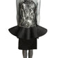 PIERRE CARDIN - 2003 Velvet & Satin 2pc Ensemble, Size-6