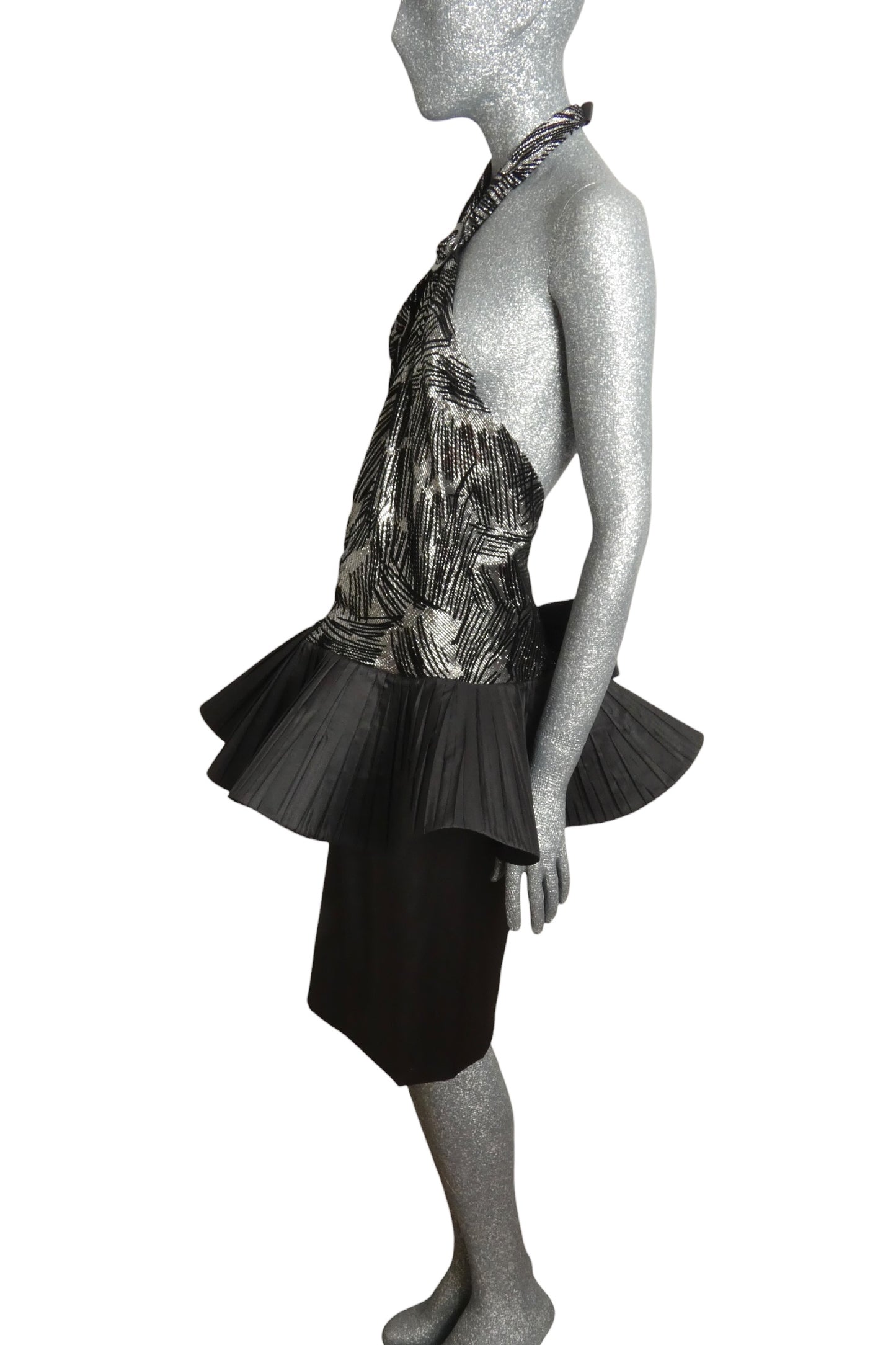 PIERRE CARDIN - 2003 Velvet & Satin 2pc Ensemble, Size-6