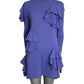 PIERRE CARDIN - 2009 Wool Knit Handkerchief Dress, Size-6
