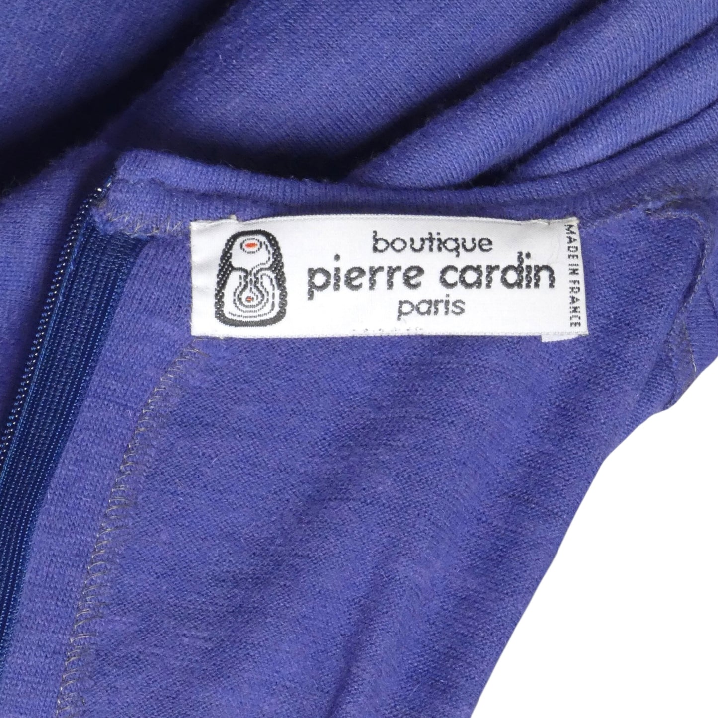 PIERRE CARDIN - 2009 Wool Knit Handkerchief Dress, Size-6