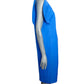 PIERRE CARDIN - 1980s Blue Cotton Sundress, Size-6